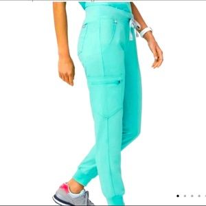 Figs Fresh Aqua Zamora Scrub Joggers